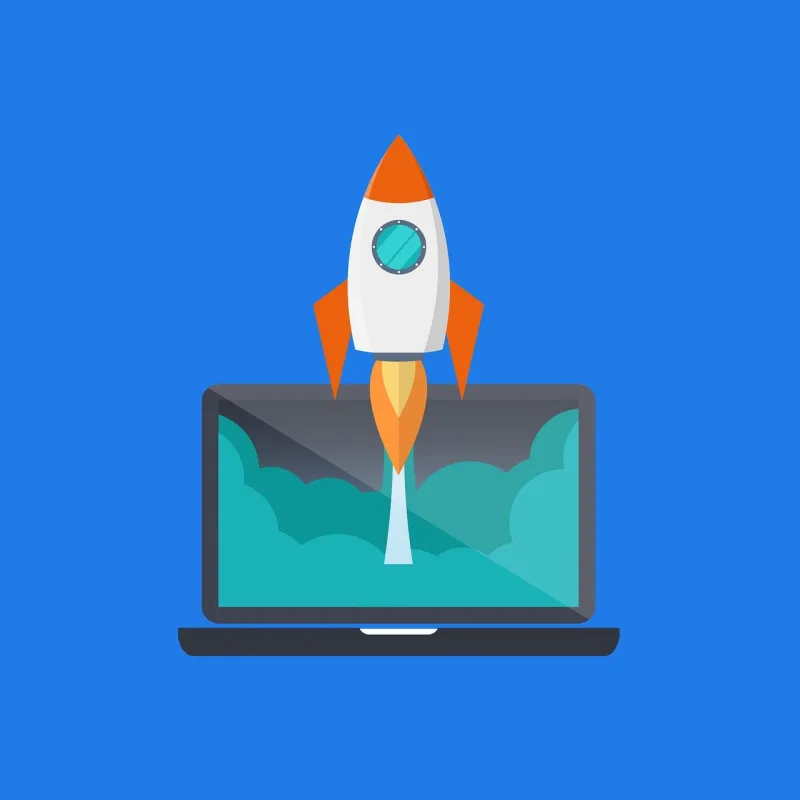 Space Startup Laptop Stickdatei – Kinder