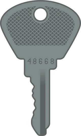 Classic Car key Key Stickdatei