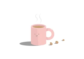Coffee Cup of coffee Cup Stickdatei