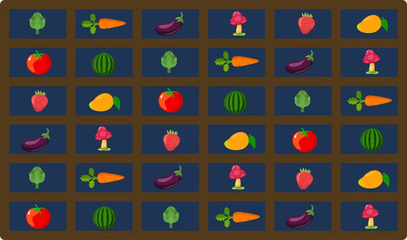 Vegetables Nature Fruits Stickdatei – Essen & Trinken
