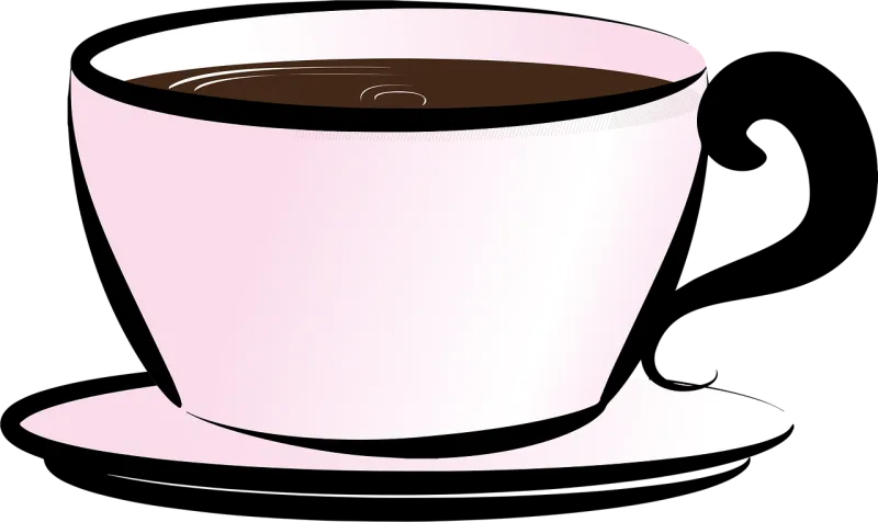 Cup Coffee Tea Stickdatei – Essen & Trinken