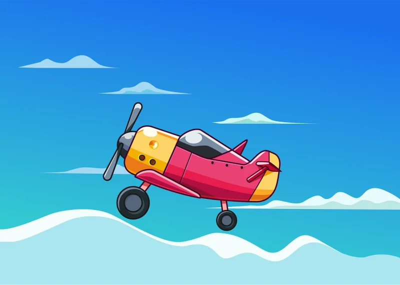Airplane Fly Aircraft Stickdatei – Fahrzeuge