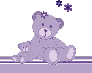 Teddy bear Bear Tenderness Stickdatei
