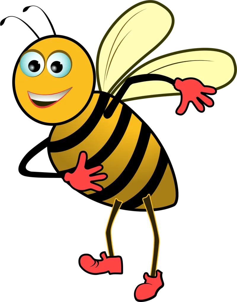 Bee Vector Insect Stickdatei – Tiere