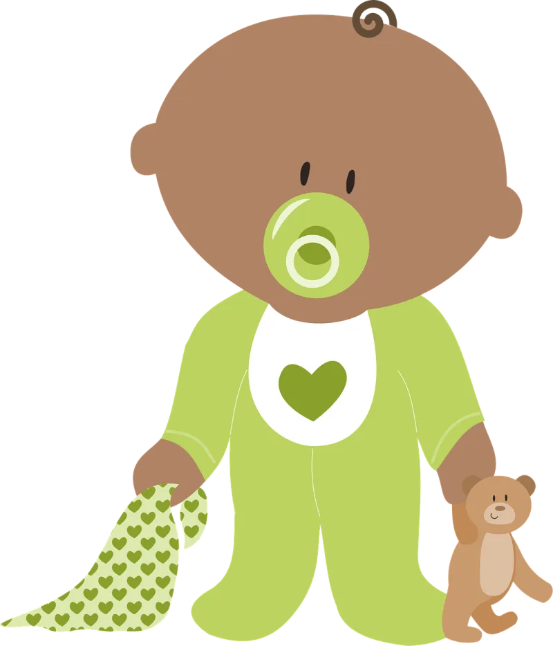 Baby Boy Girl Stickdatei – Kinder