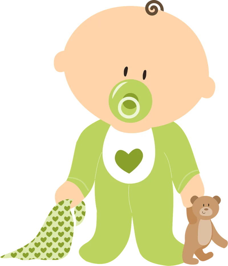 Baby Boy Girl Stickdatei – Kinder