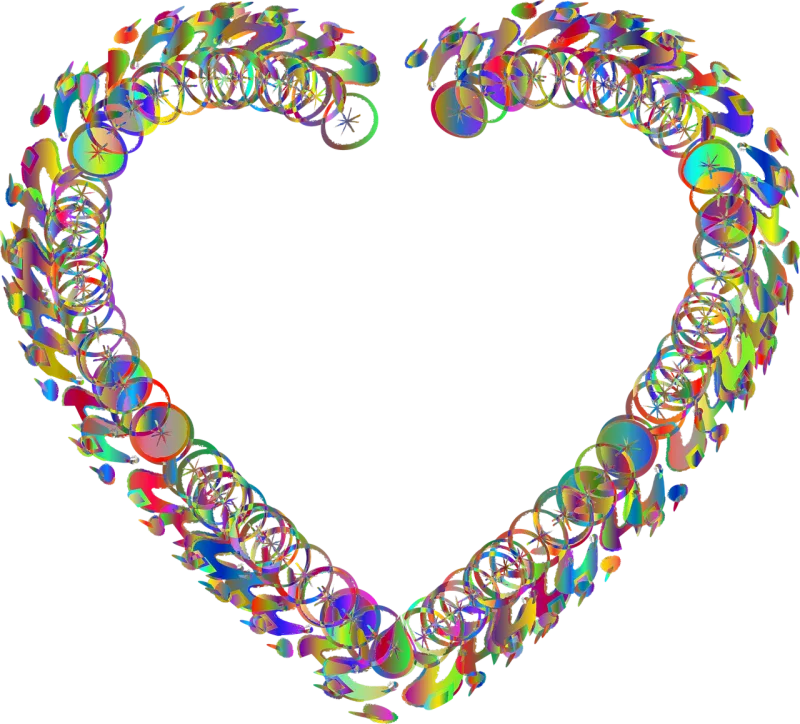 Bicycle Heart Frame Stickdatei – Fahrzeuge