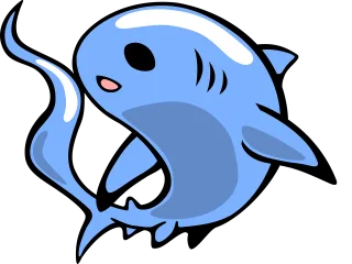 Shark Ocean Nature Stickdatei