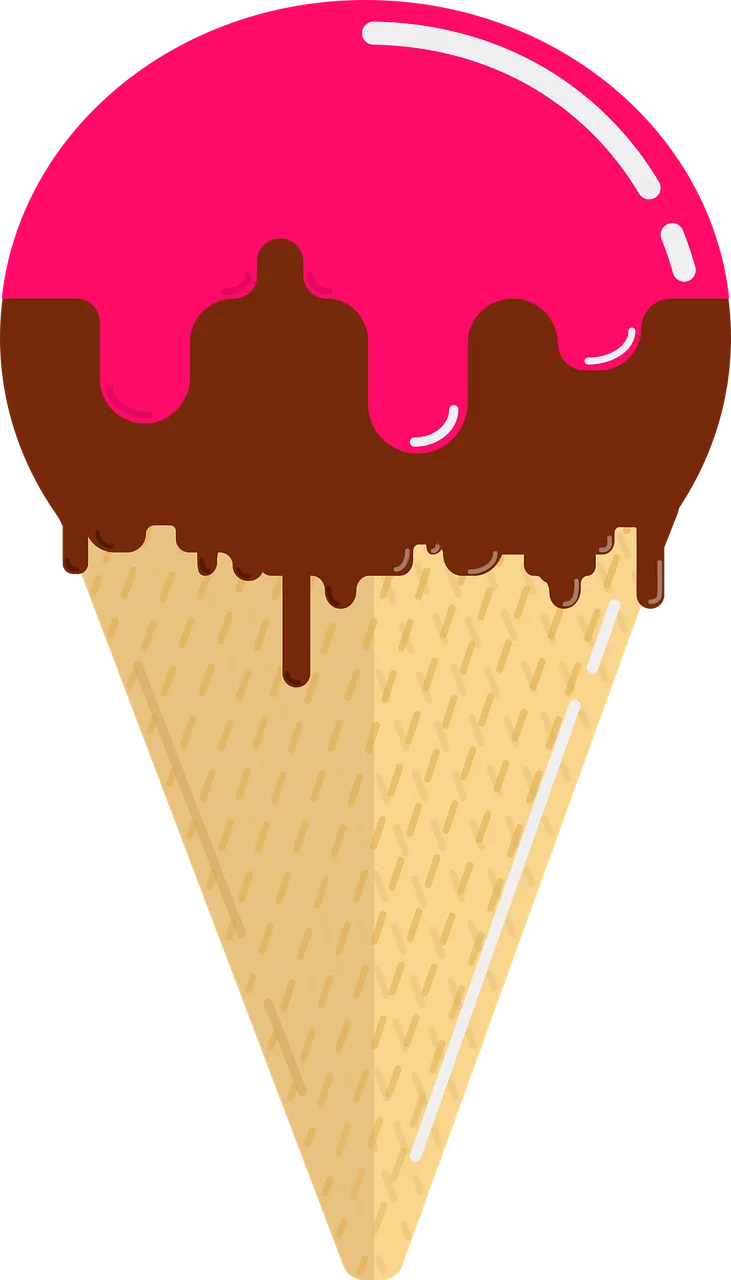 Ice cream Vector Dessert Stickdatei – Essen & Trinken