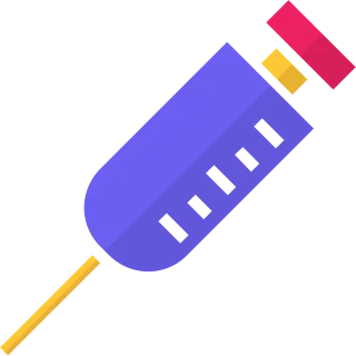 Syringe Icon Doctor Stickdatei
