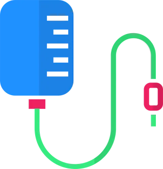 Transfusion Infusion Icon Stickdatei
