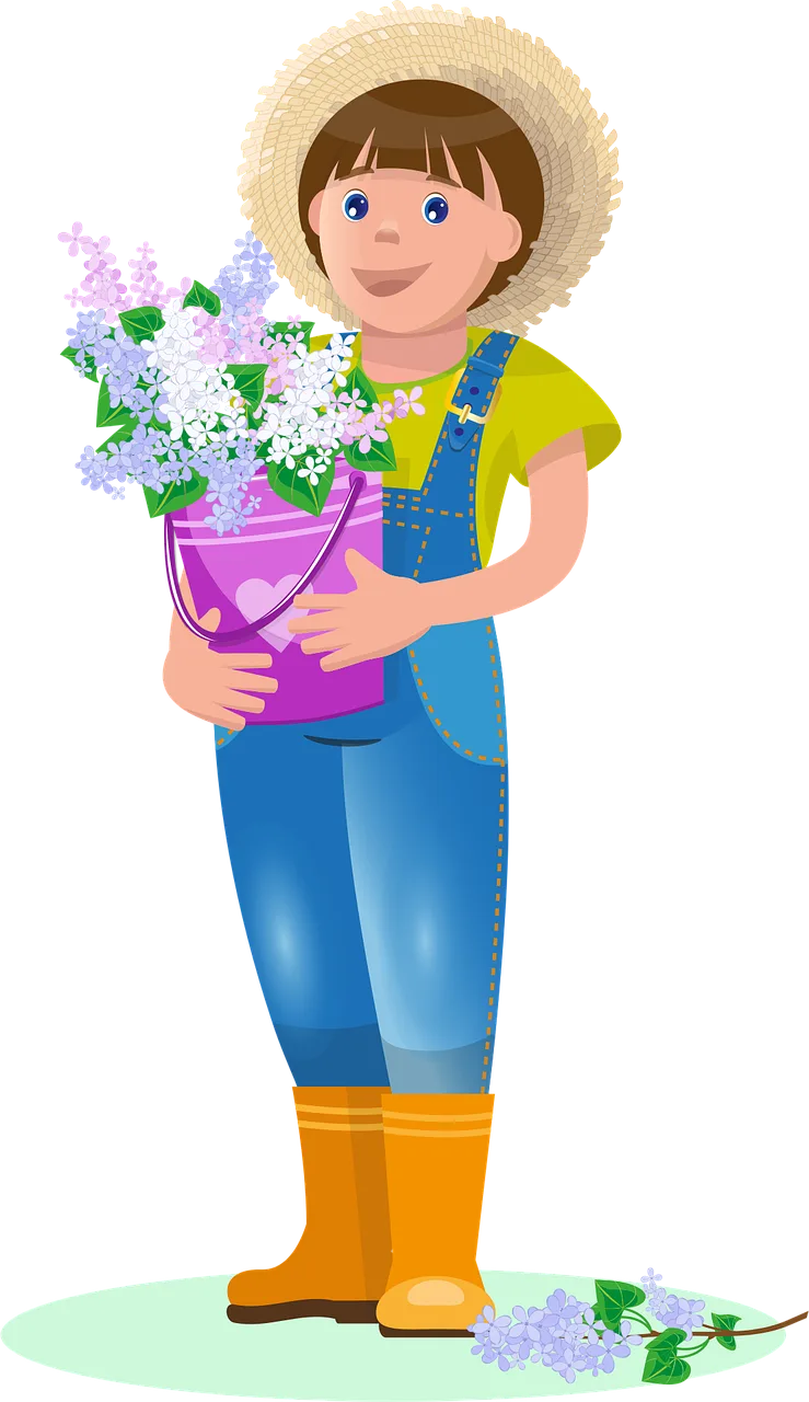 Spring May Boy Stickdatei – Blumen