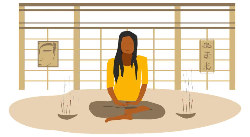 Meditation Yoga Relaxation Stickdatei – Sport