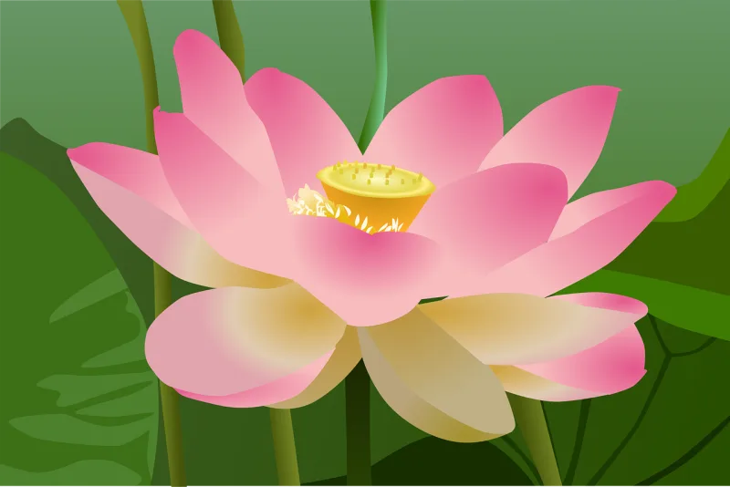 Flower Plant Vegetation Stickdatei – Blumen