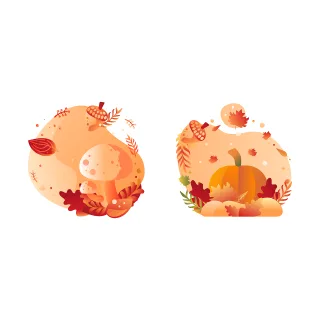 Autumn Mushroom Season Stickdatei