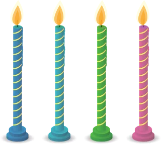 Candle Celebration Light Stickdatei