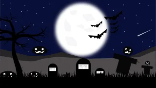 Halloween Horror Grave Stickdatei