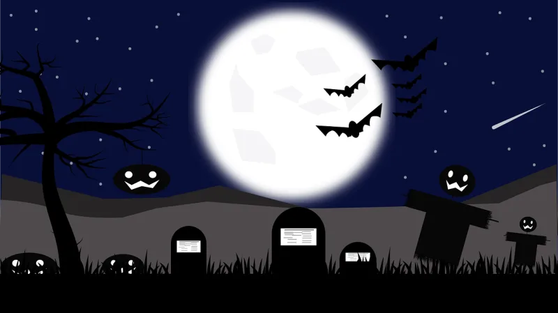 Halloween Horror Grave Stickdatei – Natur