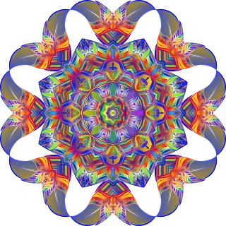 Mandala Decorative Ornamental Stickdatei