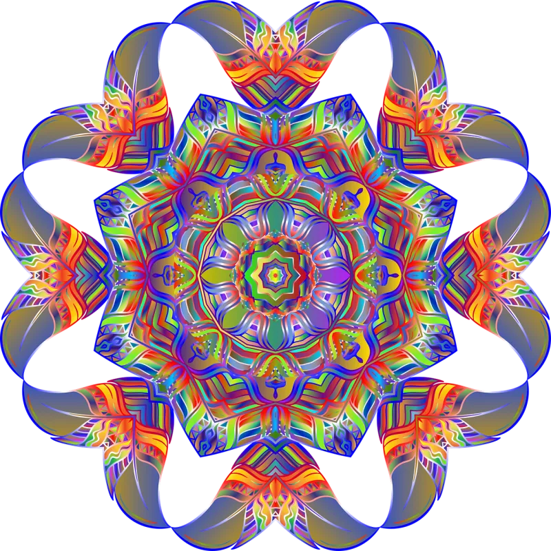 Mandala Decorative Ornamental Stickdatei – Kinder