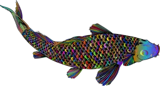 Fish Animal Ocean Stickdatei