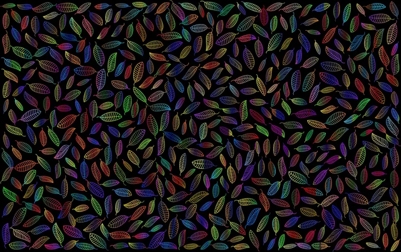 Leaves Leaf Background Stickdatei – Natur
