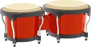 Bongo Percussion Music Stickdatei