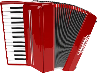 Accordion Musical Instrument Stickdatei