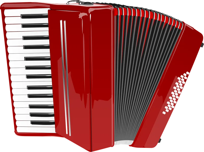 Accordion Musical Instrument Stickdatei – Musik