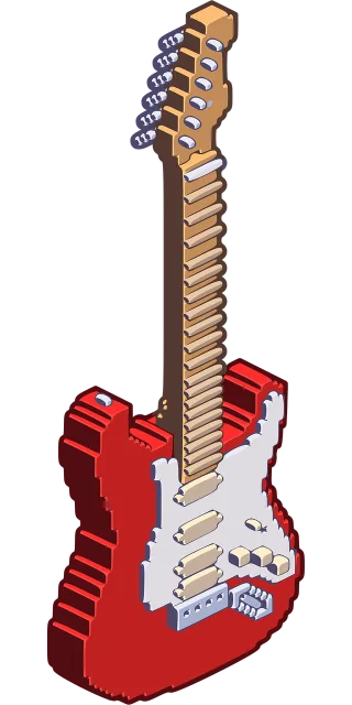 Guitar Electric guitar Music Stickdatei