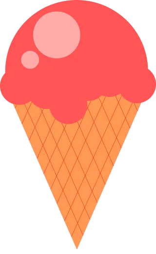 Cone ice cream Ice cream Ice cream illustration Stickdatei