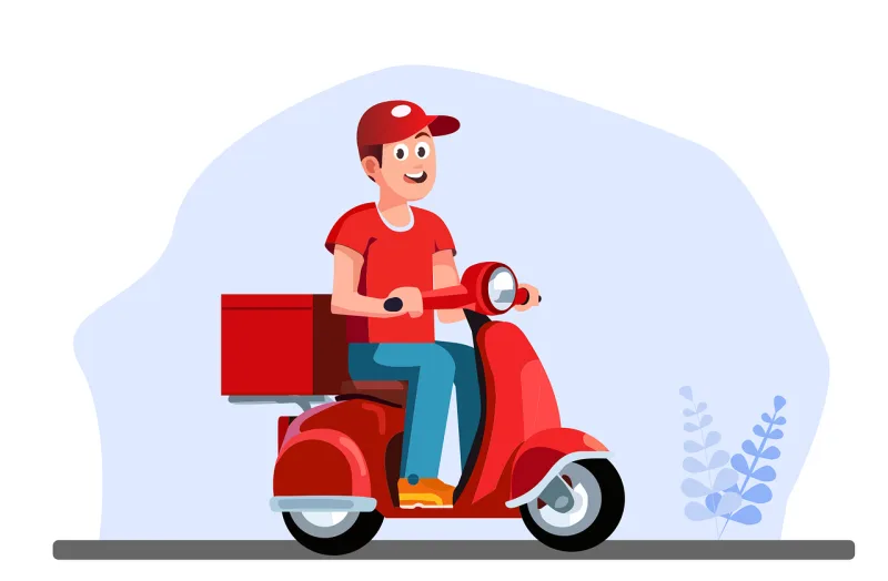 Food delivery Labour day Food Stickdatei – Essen & Trinken