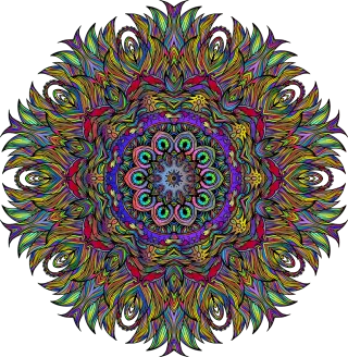 Mandala Decorative Ornamental Stickdatei