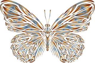 Butterfly Animal Insect Stickdatei