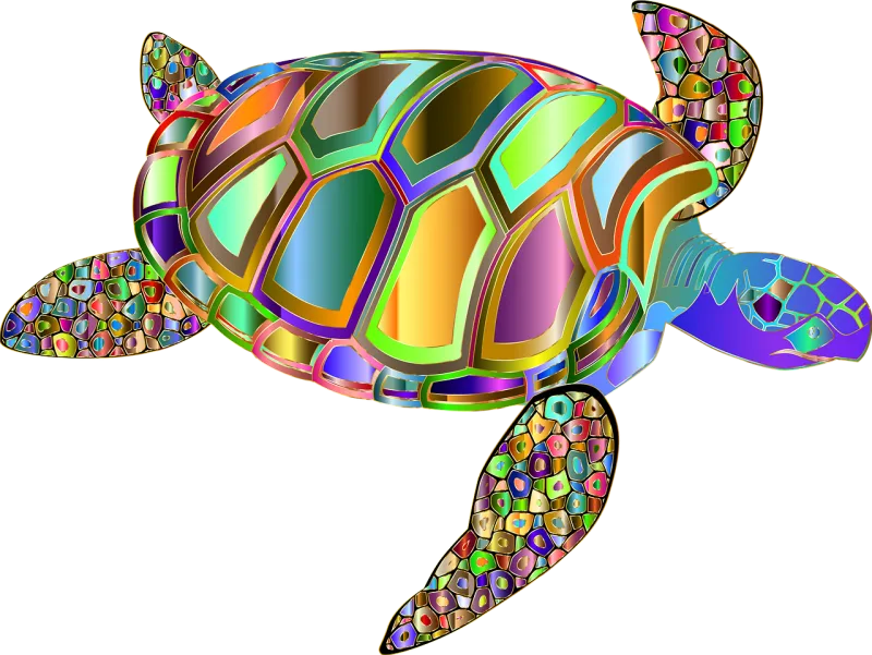 Turtle Tortoise Animal Stickdatei – Tiere