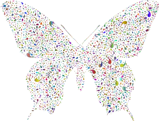 Butterfly Nature Animal Stickdatei