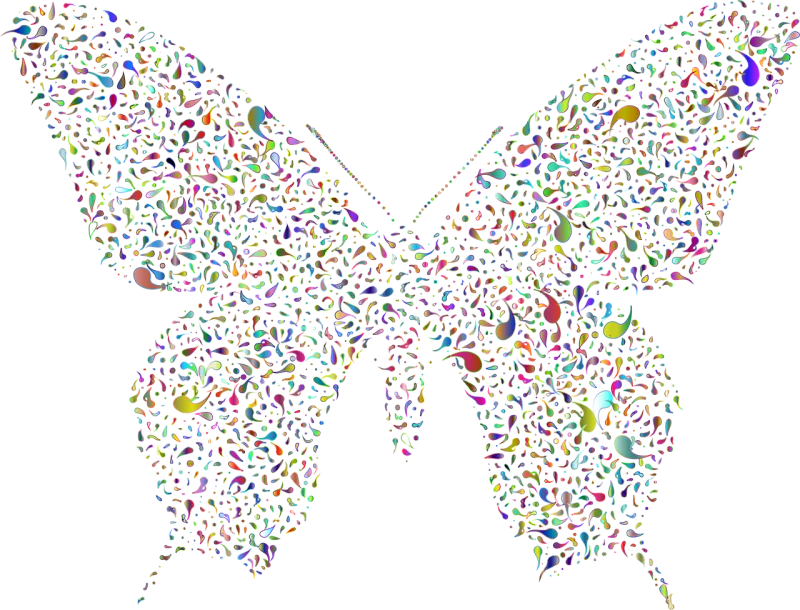 Butterfly Nature Animal Stickdatei – Tiere