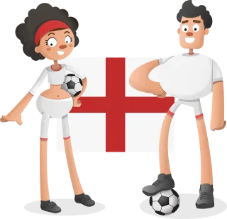 Soccer Football Player Stickdatei