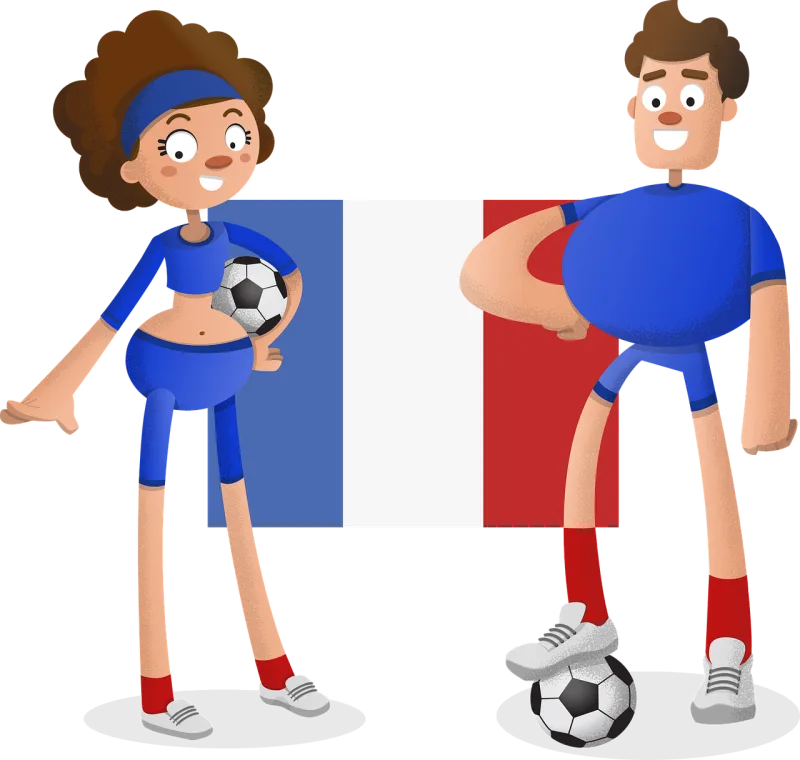 Soccer Football Player Stickdatei – Sport
