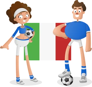 Soccer Football Player Stickdatei