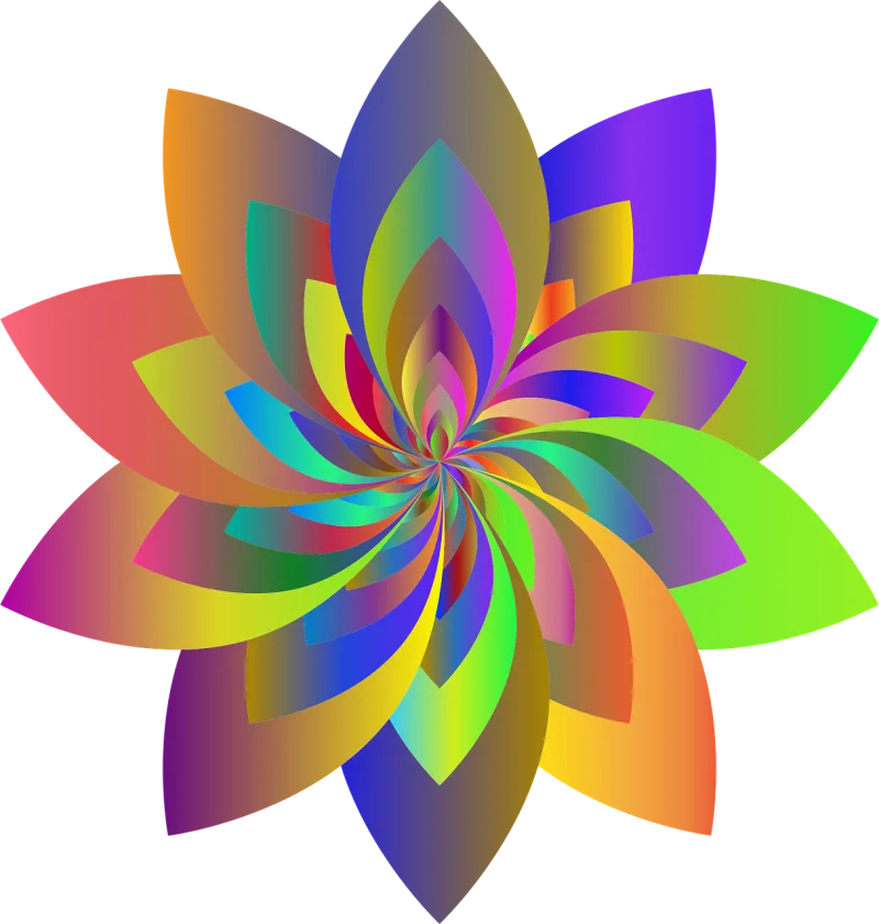 Mandala Lotus Flower Stickdatei – Blumen