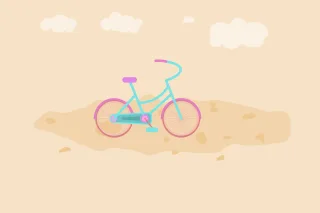 Bicycle Playground Children Stickdatei