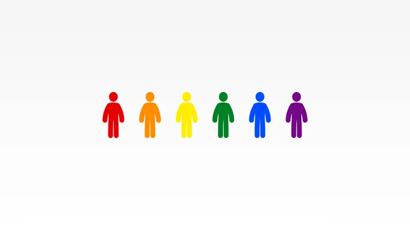 Pride Lgbtq Symbol Stickdatei – Kinder