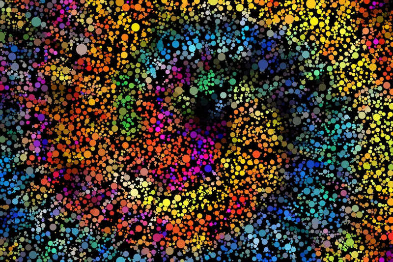 Vortex Circles Background Stickdatei – Kinder