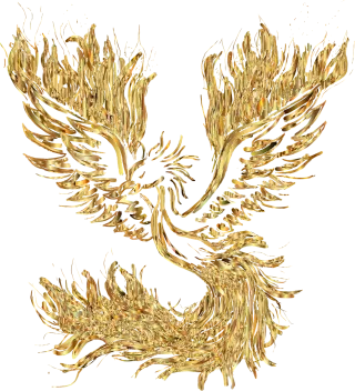 Phoenix Bird Rebirth Stickdatei