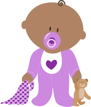 Baby Girl Neutral Stickdatei