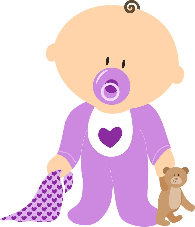 Baby Girl Neutral Stickdatei – Kinder