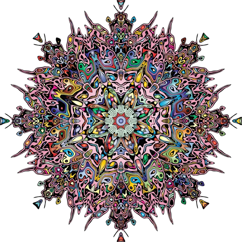 Mandala Decorative Ornamental Stickdatei – Kinder