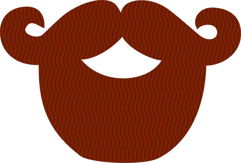 Beard Facial hair Facial Stickdatei – Kinder