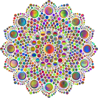 Mandala Circles Decorative Stickdatei